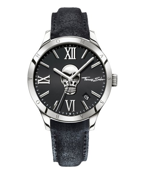 Thomas Sabo Rebel Icon Skull Relógio Homem WA0210-218-203