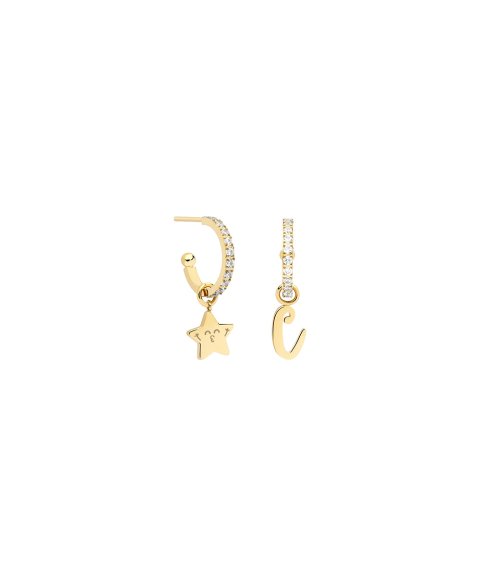 Mr. Wonderful Magic Letters C Joia Brincos WJ10109 Mr. Wonderful Magic Letters C Joia Brincos WJ10109