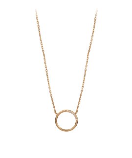 Vidal & Vidal Hoop Zirconia Joia Colar Essentials Mulher X7620638