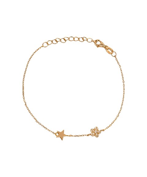 Vidal & Vidal Flower and Star Joia Pulseira Trendy Mulher X7630117 Vidal & Vidal Flower and Star Joia Pulseira Trendy Mulher X7630117