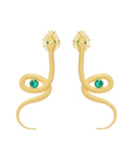 Portugal Jewels Ana Moura Cobra Esmeralda Joia Brincos Mulher XPB0782AM.ED_115