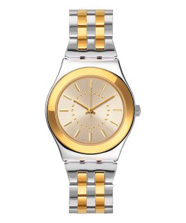 Swatch Irony Goldensilver Relógio Mulher YLS207G