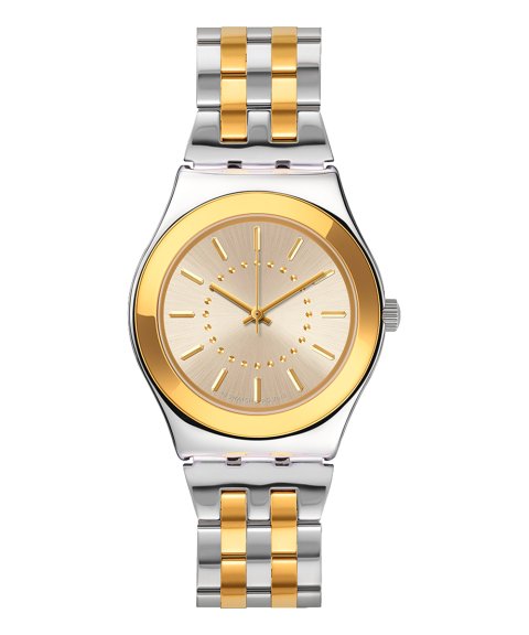 Swatch Irony Goldensilver Relógio Mulher YLS207G