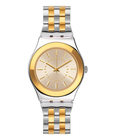 Swatch Irony Goldensilver Relógio Mulher YLS207G Swatch Irony Goldensilver Relógio Mulher YLS207G