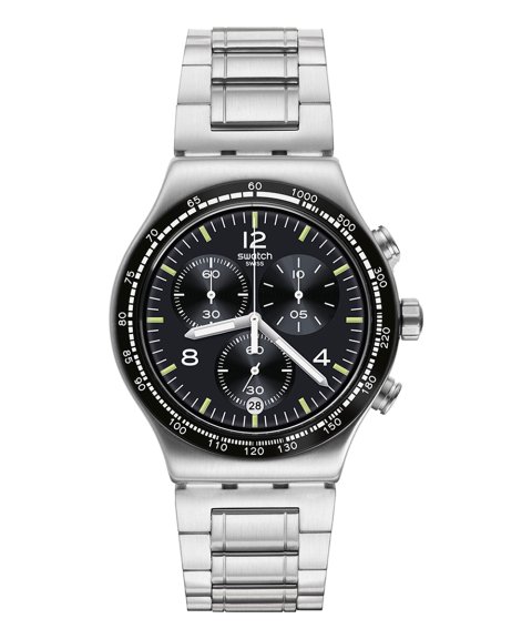Swatch Irony Night Flight Relógio Chronograph Homem YVS444G Swatch Irony Night Flight Relógio Chronograph Homem YVS444G