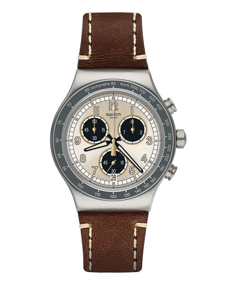 Swatch Irony Rhum Relógio Chronograph Homem YVS455 Swatch Irony Rhum Relógio Chronograph Homem YVS455