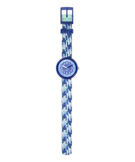 Flik-Flak Braid in Blue Relógio ZFPNP169