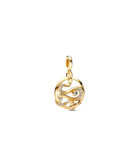 Pandora ME Pavé Snake Medallion Joia Pendente Pulseira Mulher 762301C01 ...