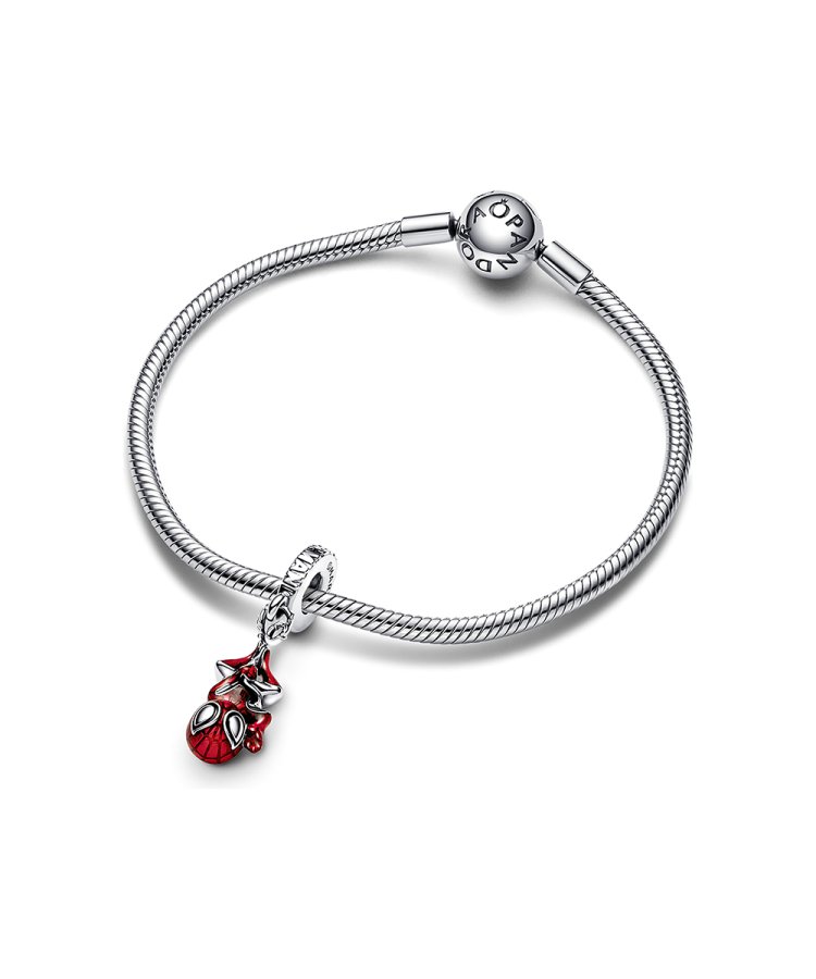 Pandora Marvel Hanging Spider-Man Joia Conta Pendente Pulseira Mulher ...