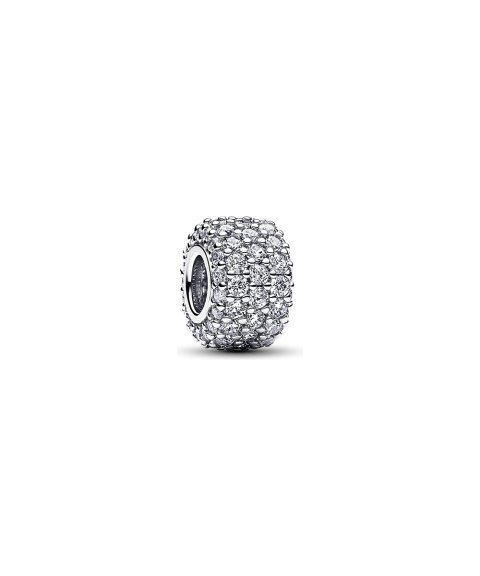 Pandora Sparkling Pavé Triple-Row Joia Conta Mulher 792820C01 - Pereirinha
