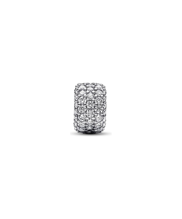 Pandora Sparkling Pavé Triple-Row Joia Conta Mulher 792820C01 - Pereirinha