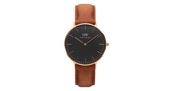 Daniel Wellington QUADRO STUDIO 22X22MM - WATCH - Horloge - rose gold-coloured/roségoudkleurig