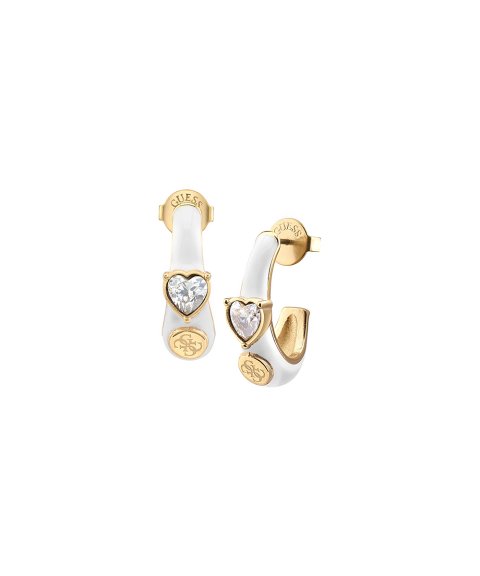 GUESS Coppia Di Orecchini A Cerchio In Acciaio – Modello Brincos JUBE04664JWYGT-U