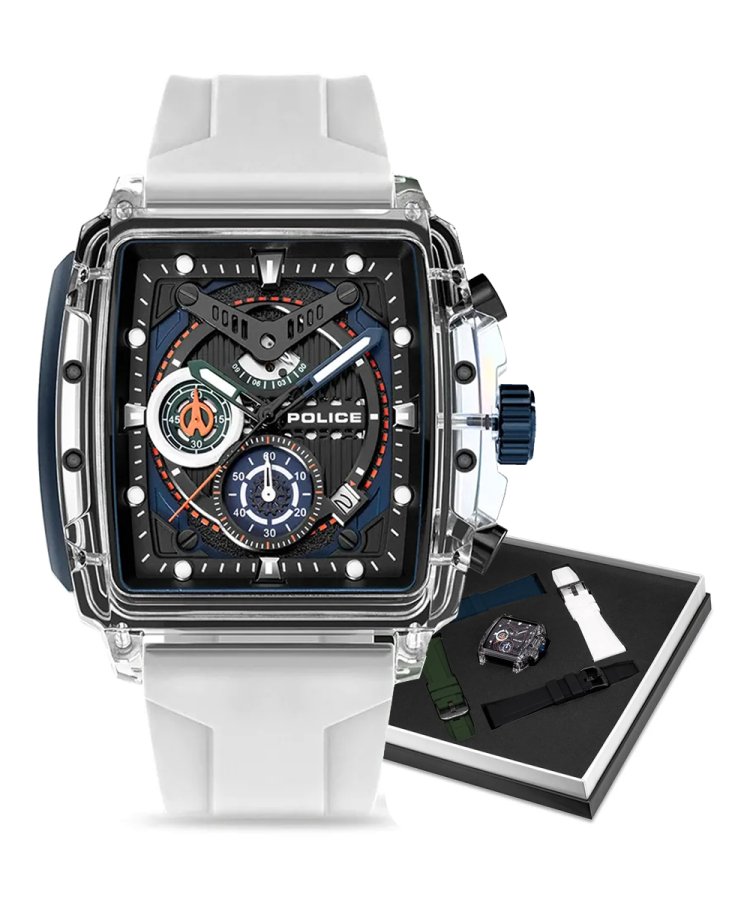 Orologio Tempo e data da Uomo Police PEWJH0004903 Raho 2024